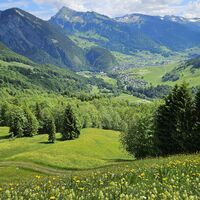 Blick Richtung Au