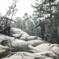 Wanderung im Bosco Caproni