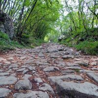 Die antike römische Straße (Brozzera)