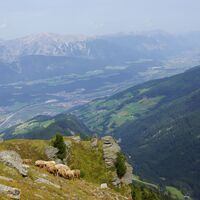 auf dem Weg zur Glungezerhütte