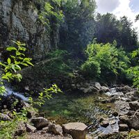 Wasserfall am Kehlbach bei Hochgols
