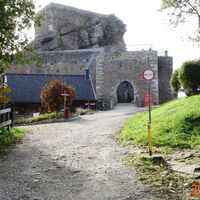 Schlussaufstieg zur Ruine Aggstein