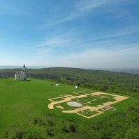 Plan der archaeologischen Stätte am Michelberg