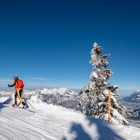 Tages-Skitouren Piste am Pizol