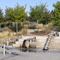 Wasserspielplatz im Seegarten am Losheimer Stausee