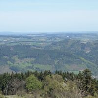 Ausblick am Weg zum Naturparkhaus