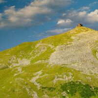 Blick auf den Zirbitzkogel - Seetaler Alpen