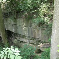 Gipssteinbruch Pfarrer Mayer Radweg, Kupferzell