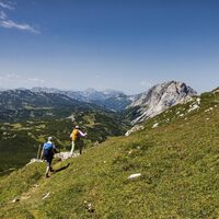 Aussicht beim Abstieg