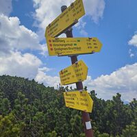 Abzweigung neben Hochalpkopf