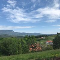 Ausblick auf den Schöckl, Oststeiermark