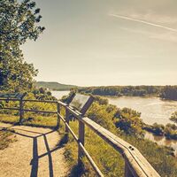 Donaublick bei der Ruine Röthelstein
