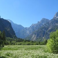 Almtaler Haus - Habernau/Jagersimmerl - Almsee - Hochpfad/Gschirrsattel -  Offensee - Jh. Fahrnau - Rindbachschlucht - Ebensee