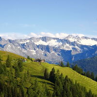 Blick auf Bichlalm
