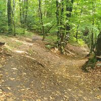 Rechts halten zum Parco San Grato