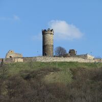 Mühlburg aus der Ferne - Mühlberg