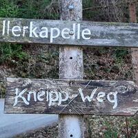 Friedensweg Runde in der kalten Jahreszeit