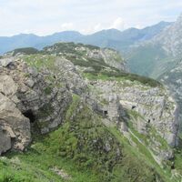 Stellungen aus dem 1. Weltkrieg auf dem Kleinen Pal