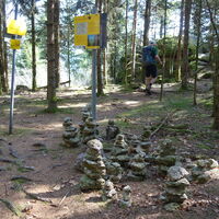 Zugang zum Weißenberggipfel