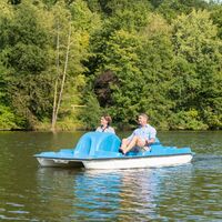 Tretbootfahren auf dem Ohmbachsee