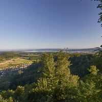 Blick von der Homburg Richtung Radolfzell und Untersee