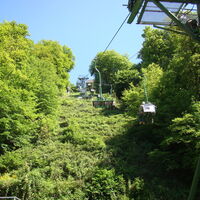 Sessellift zu Schloss Burg