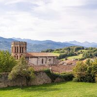 Blick auf den Kreuzgang von Saint-Lizier