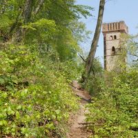 Aufstieg zum Rodeneck-Turm