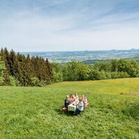 Ausblick auf die Drei Kaiserberge
