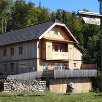 Die wunderschöne Waldburangerhütte (Everl) am Gahns