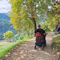 Panorama über dem Avisio