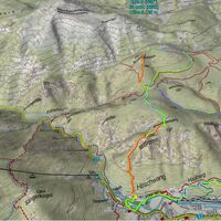 Strecke kompass 3D