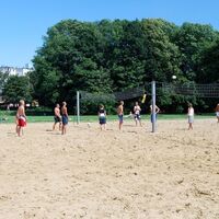 Beachvolleyball-Felder am Salzgittersee