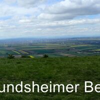 am Hundsheimer Berg Ausblick