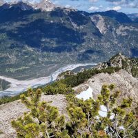 Aussicht nach Westen, Leilachspitze