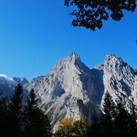 Die Riegerin (1939 m) aus dem Brunntal