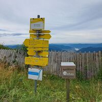 Beschilderung beim Naturparkhaus