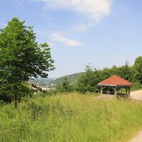 Blick auf die Hannesen-Hütte