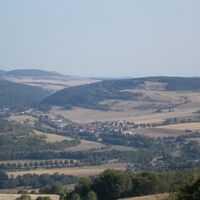 Blick vom Gläser Richtung Umpfen