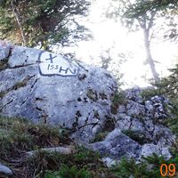 Abstieg, Blick nach oben