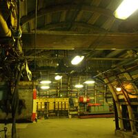Besucherbergwerk Schacht 3 - nachgebauter Streb_1