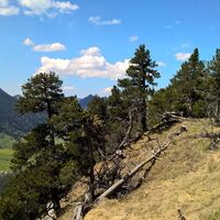 Blick auf den Breitenberg
