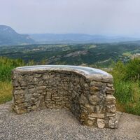 Aussichtstafel Virieu-le-Grand