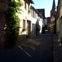Historische Gassen durch Deidesheim