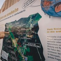 Infotafel am Erlebnisweg "klimawandeln"