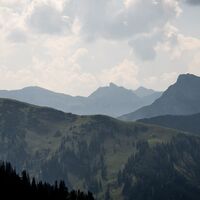 Bergpanorama beim Gröbner Hals