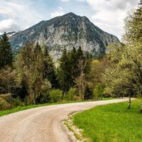 Bergauf Richtung Schwarzsattel