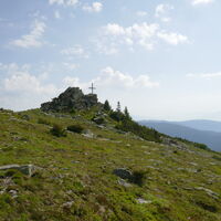 Gipfelkreuz auf der Hochalm