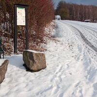Winter beim Steinbruch in Bökendorf