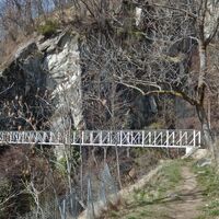 Brücke Wanderweg